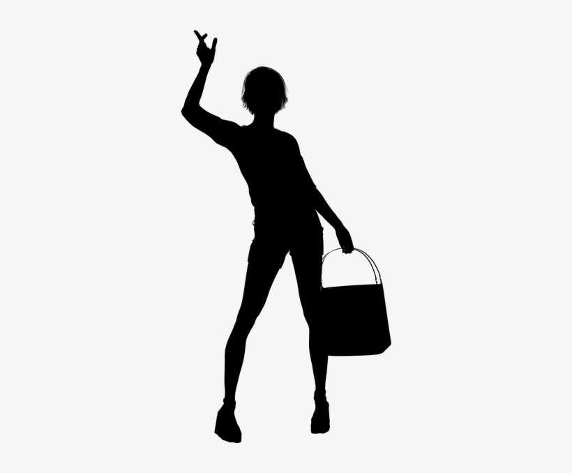 With Designer Bags Available On The Current Market, - Silhouette, transparent png download