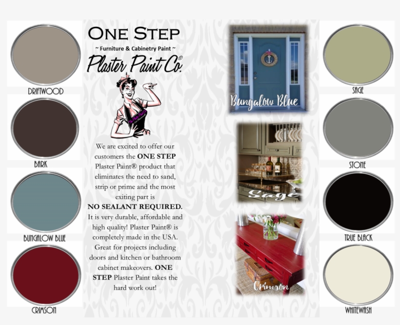 One Step ~ No Sealant Required ~ Quart 32oz - Paint, transparent png download