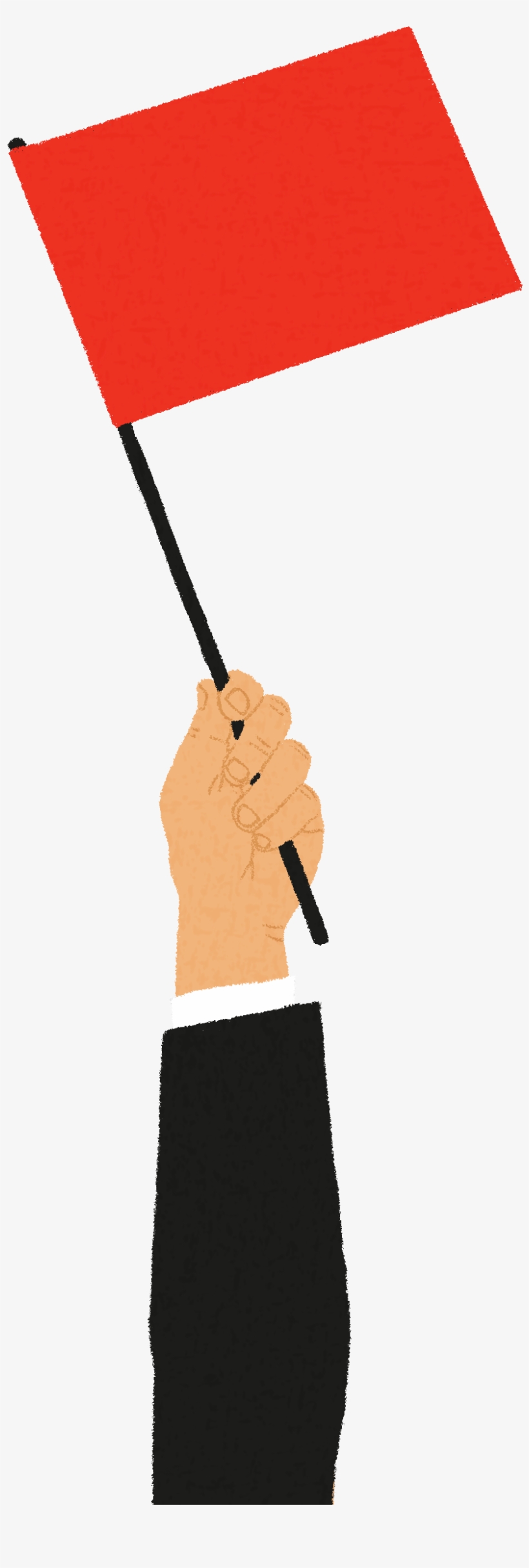 Png Freeuse Stock Flag Hand Asset For Uk General Election - Asset, transparent png download