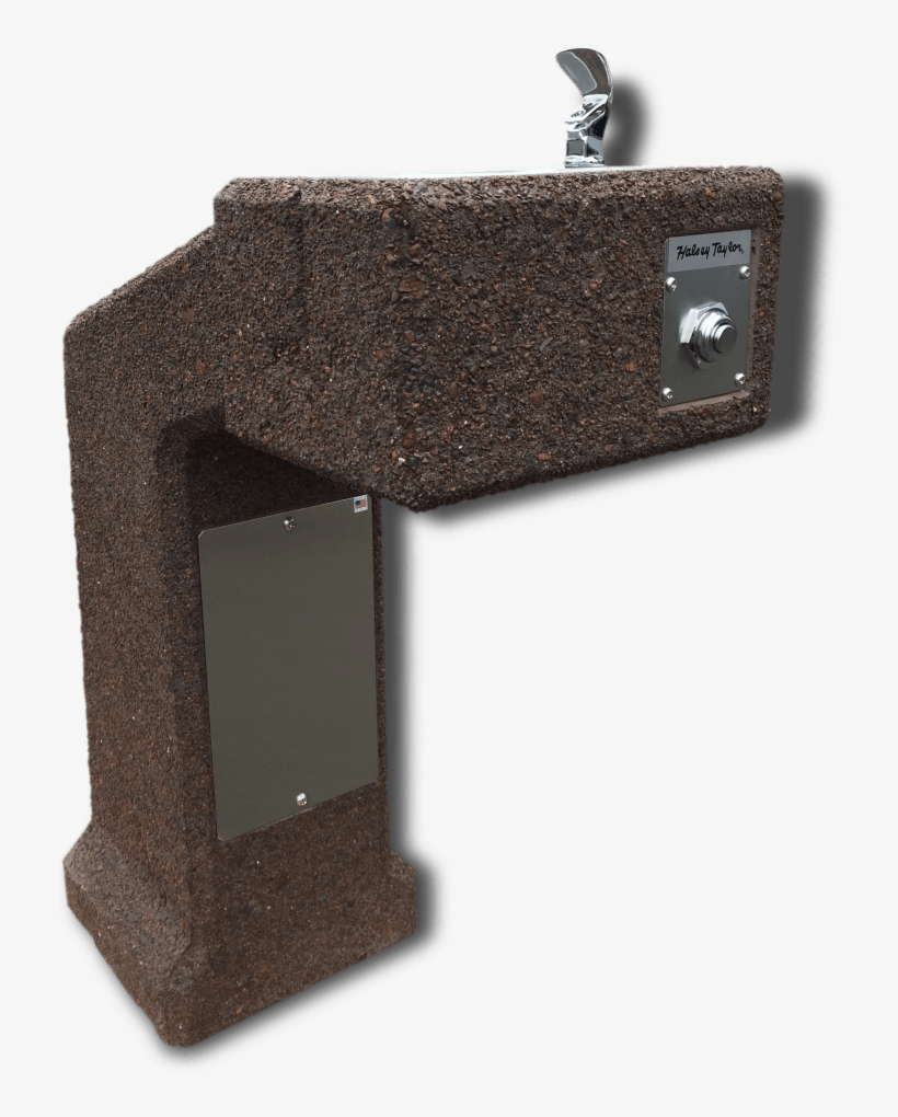 Halsey Taylor 4590 Outdoor Sierra Stone Aggregate Drinking - Tap, transparent png download