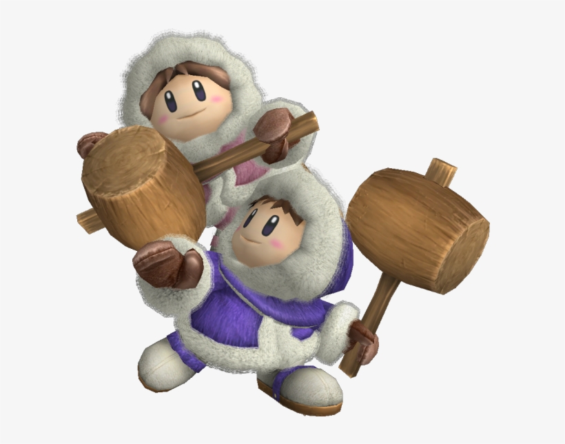 Ice Climbers Png Vector Stock - Ice Climbers Ssb Brawl, transparent png download
