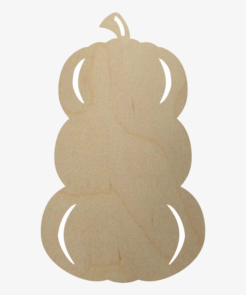 Wooden Pumpkins Shape - Pumpkin, transparent png download