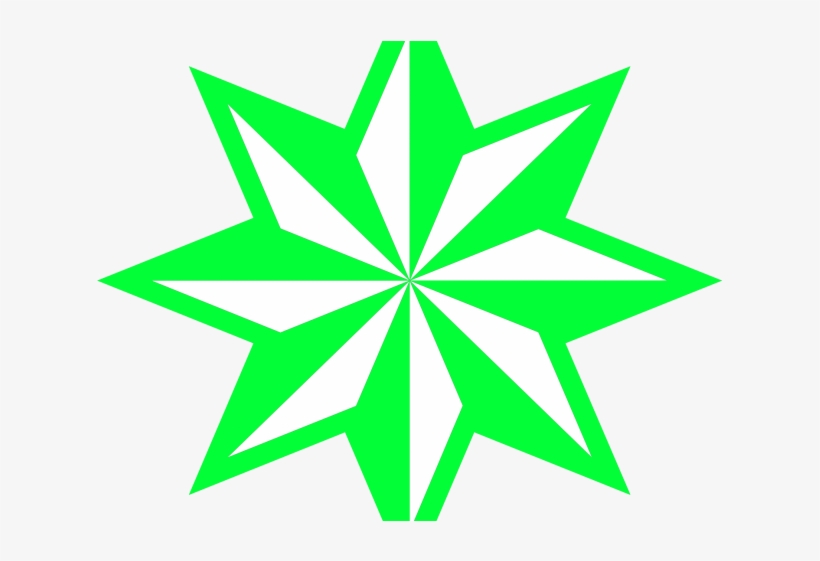 Neon Clipart Green Star - Sweden Dahl Coat Of Arms, transparent png download