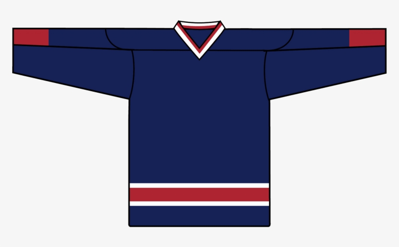 Retro Team Jersey - Ice Hockey, transparent png download