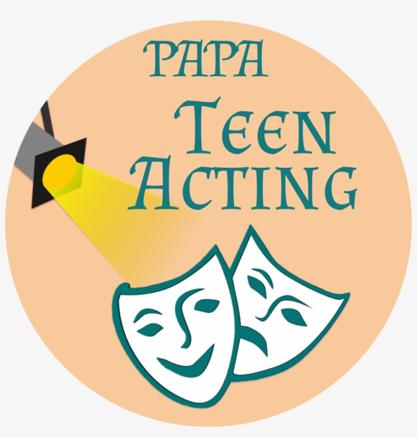Papa Teen Acting - Drama Masks, transparent png download