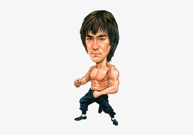 Acting - Comics De Bruce Lee, transparent png download