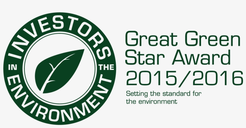 Green Star Award2015-16c - Investors In The Environment, transparent png download
