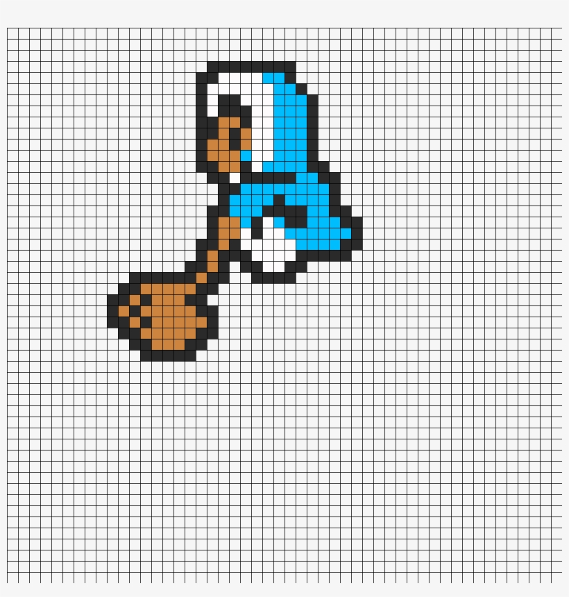 Ice Climber 1 Perler Bead Pattern / Bead Sprite - Ice Climbers Pixel Art, transparent png download