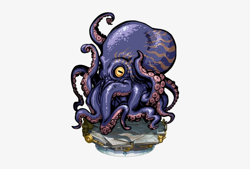 Kraken Figure - The Mysterious Island, transparent png download