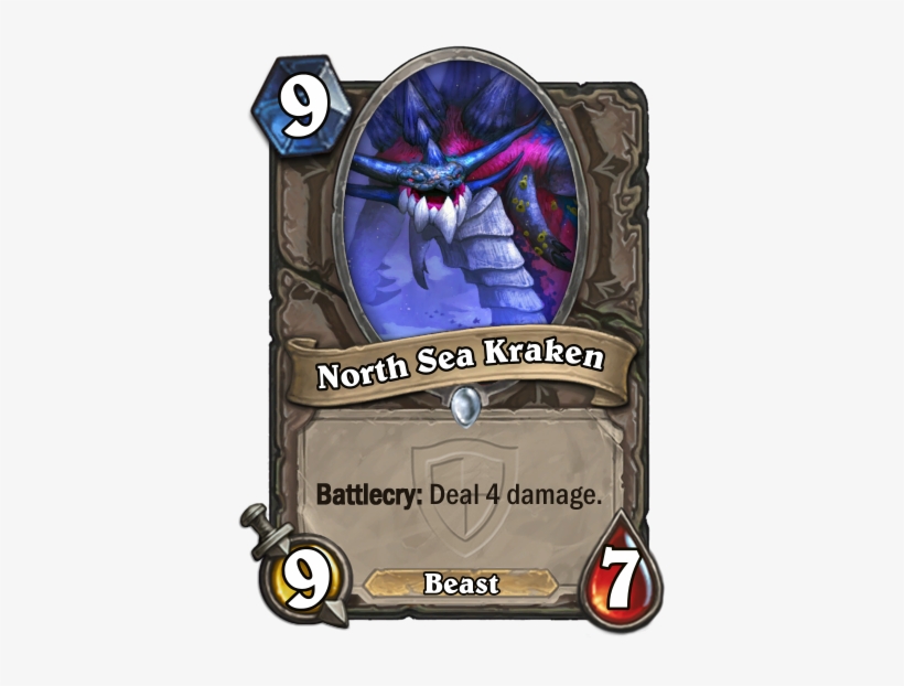 Deck Type Statistics - Kraken Hearthstone, transparent png download
