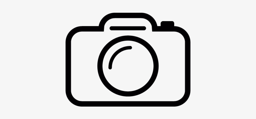 Photo Camera Vintage Vector - Camara Fotografica Dibujada Png, transparent png download