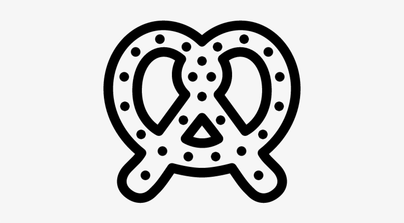 Big Pretzel Vector - Png Pretzel Vector, transparent png download
