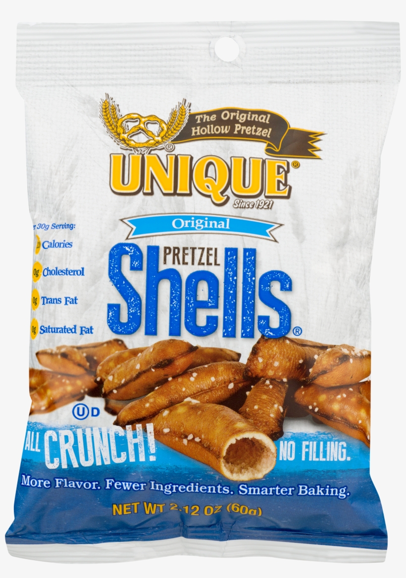 Pretzel Shells - Original Hollow Unique Pretzel Shells 2.12 Oz Bags, transparent png download