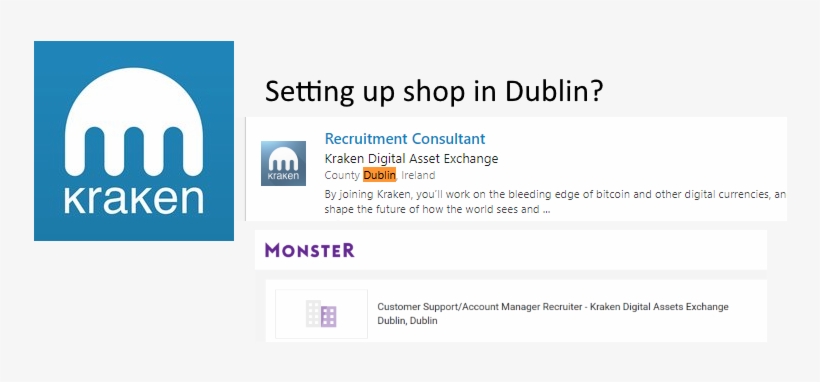 Kraken Exchange Starting In Dublin Job Postings Point - Employment Website, transparent png download
