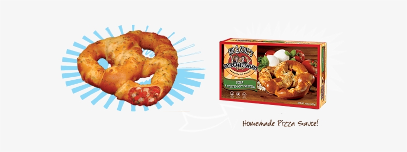 Pizza Pretzel - Grilled Spinach Feta Pretzel, transparent png download
