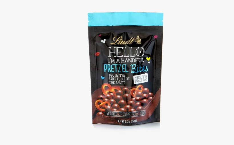 Image For Hello Pretzel Bites From Lindtusa - Lindt Chocolate Pretzel Bites, transparent png download