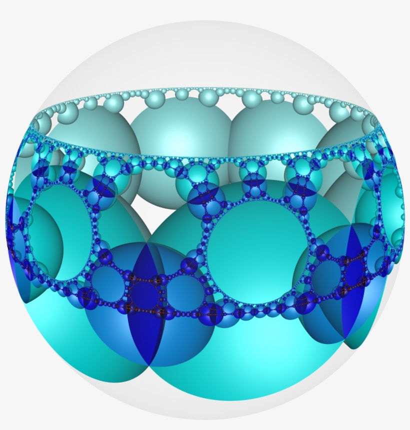 Hyperbolic Honeycomb 5 8 6 Poincare - Circle, transparent png download