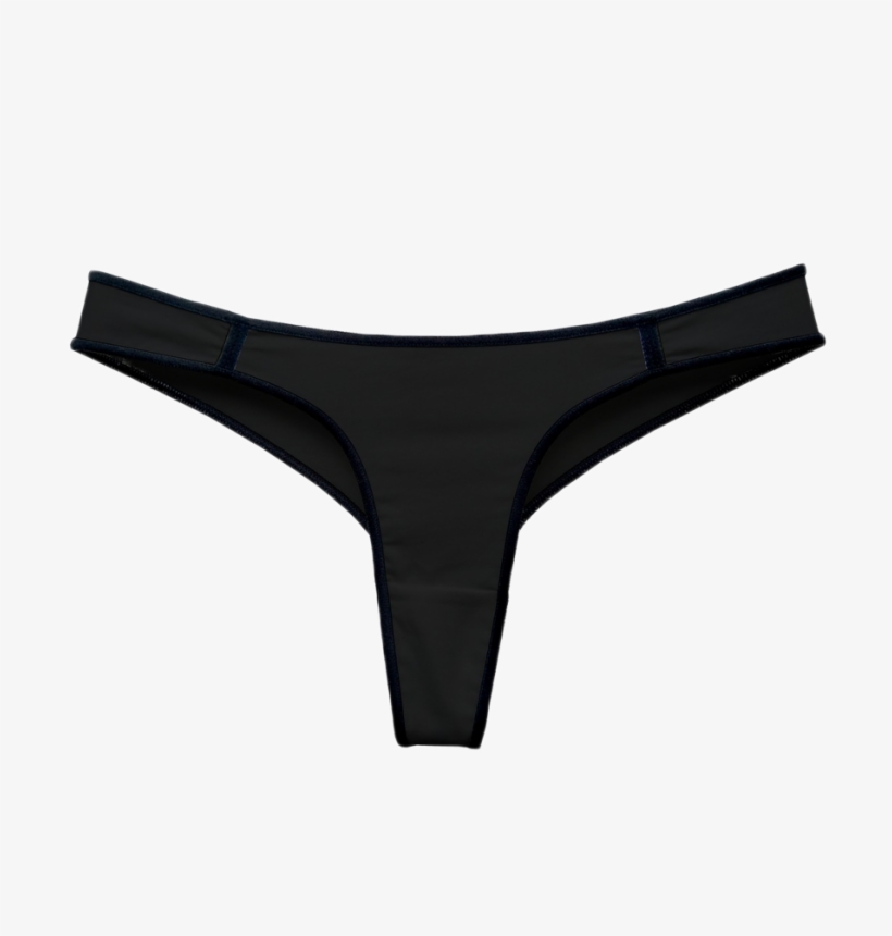 Cotton High Stretch Thong - Thong, transparent png download