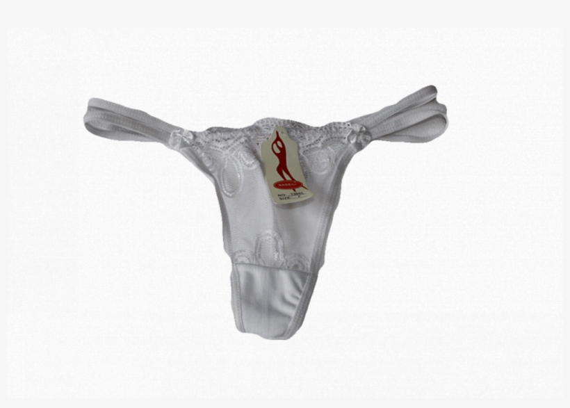 Thong Naweili White, Off-white, Ecru - Thong, transparent png download