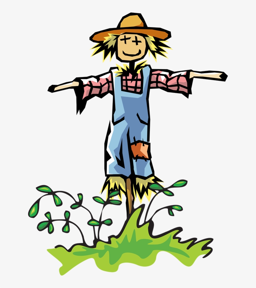 Free Scarecrow Clipart Image - Clipart Of Scarecrow, transparent png download