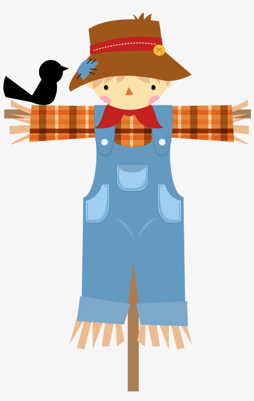 Protector Of The Field - Cartoon Scarecrow, transparent png download