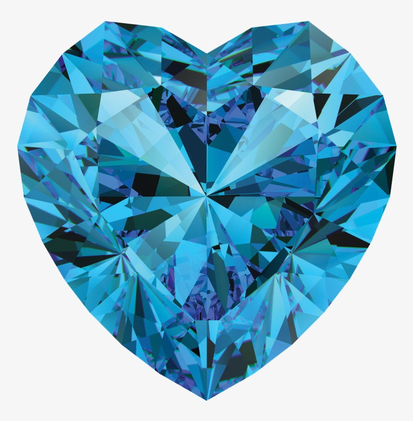 Blue Heart - Boolavard Tm Fashion Osterreic Czech Crystal Heart, transparent png download