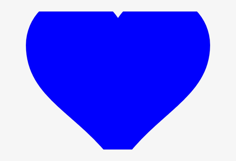 Blue Heart Clipart - Heart, transparent png download