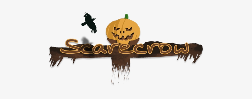 Scarecrow Logo - Jack-o'-lantern, transparent png download