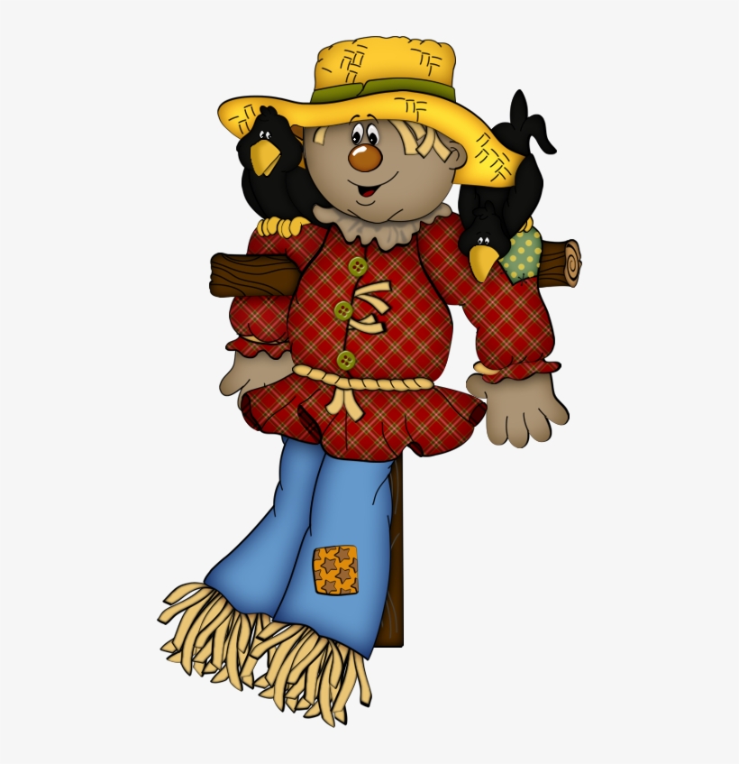 Фотки Fall Paintings, Autumn Painting, Tole Painting, - Clipart Falling Scarecrow, transparent png download