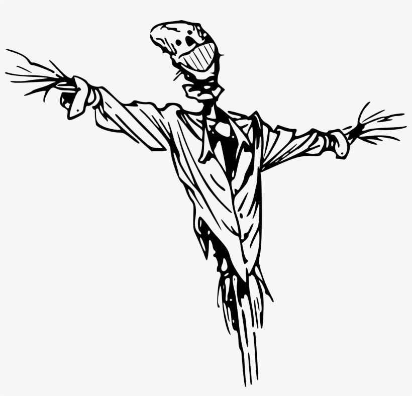 Scarecrow - Illustration, transparent png download