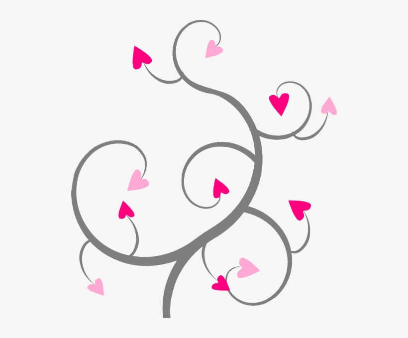 Clip Arts Related To - Hearts Swirl, transparent png download