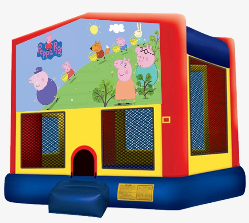 Peppa Pig Sparkly Pink Bounce House Rentals In Austin - Moana Bounce House, transparent png download