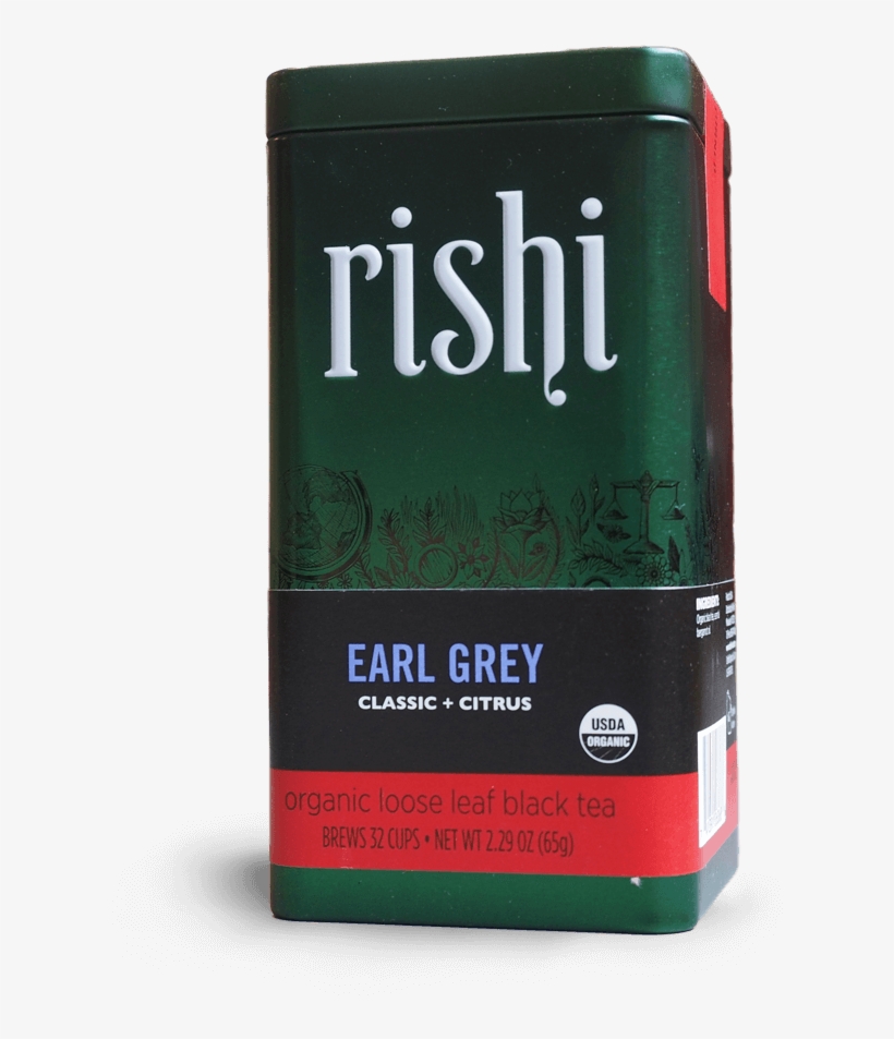 Earl Grey Tea By Rishi - Rishi Tea Organic Loose Leaf Herbal Tea Hibiscus Rooibos, transparent png download
