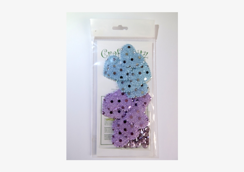 Crafty Bitz Embellishments, Lilac And Blue Hearts, transparent png download