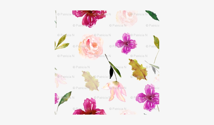 Beautiful Pink Watercolor Floral - Watercolor Painting, transparent png download