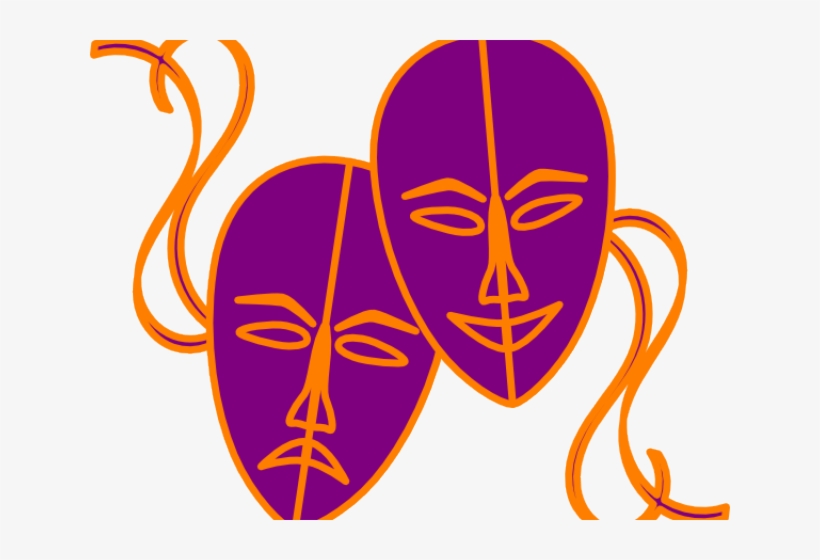 Colourful Drama Masks, transparent png download