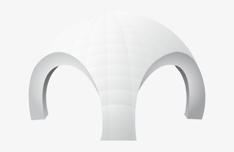 Technical Drawing Inflatable Igloo - Drawing, transparent png download