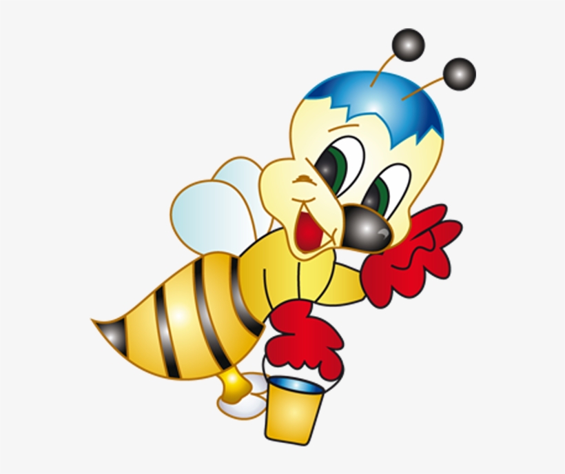 Cantinho Da Mell - Cartoon Bees, transparent png download