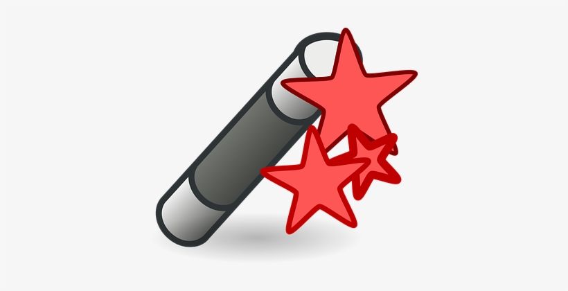 Wand, Magic, Trick, Illusion, Wizard - Wand, transparent png download