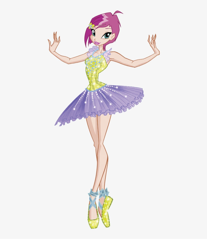 Tecna Ballerina 22 - Winx Club Tecna Ballerina, transparent png download