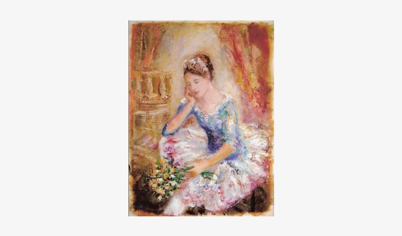 Ballerina - Watercolor Paint, transparent png download