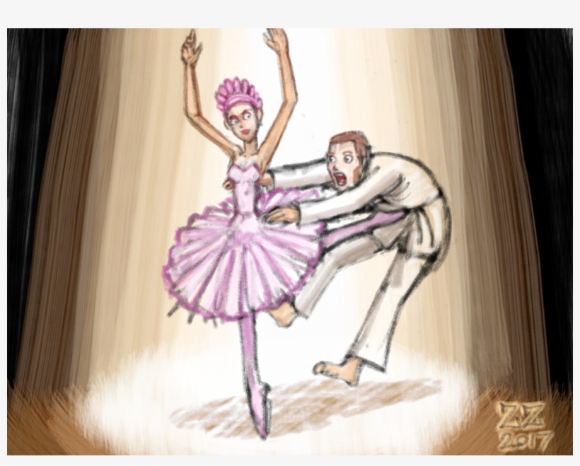 Png Free Download Draw A Kicking Black Belt In The - Draw A Ballerina, transparent png download