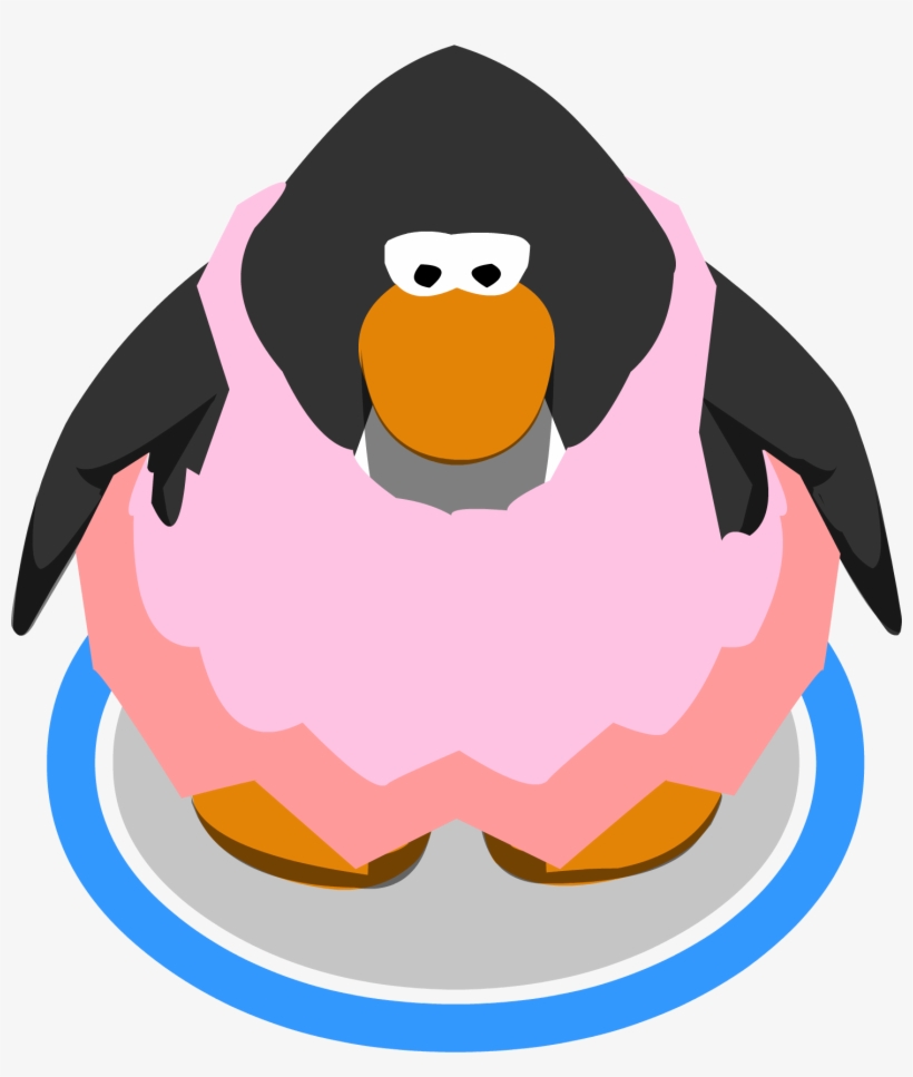 Ballerina Costume Ingame - Red Penguin Club Penguin, transparent png download