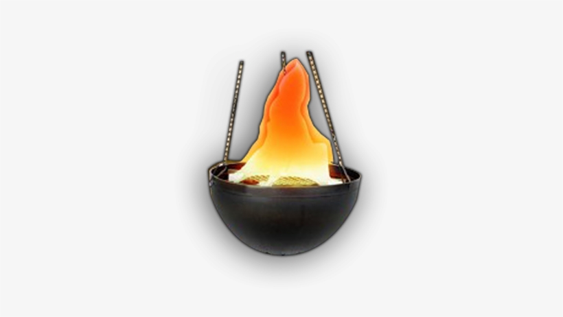 V106 Hanging Fire Cauldron - Fire For Cauldron, transparent png download