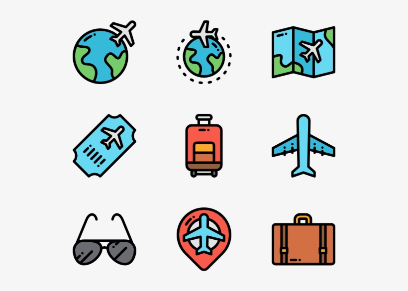 Aviation - 여행 아이콘 Png, transparent png download