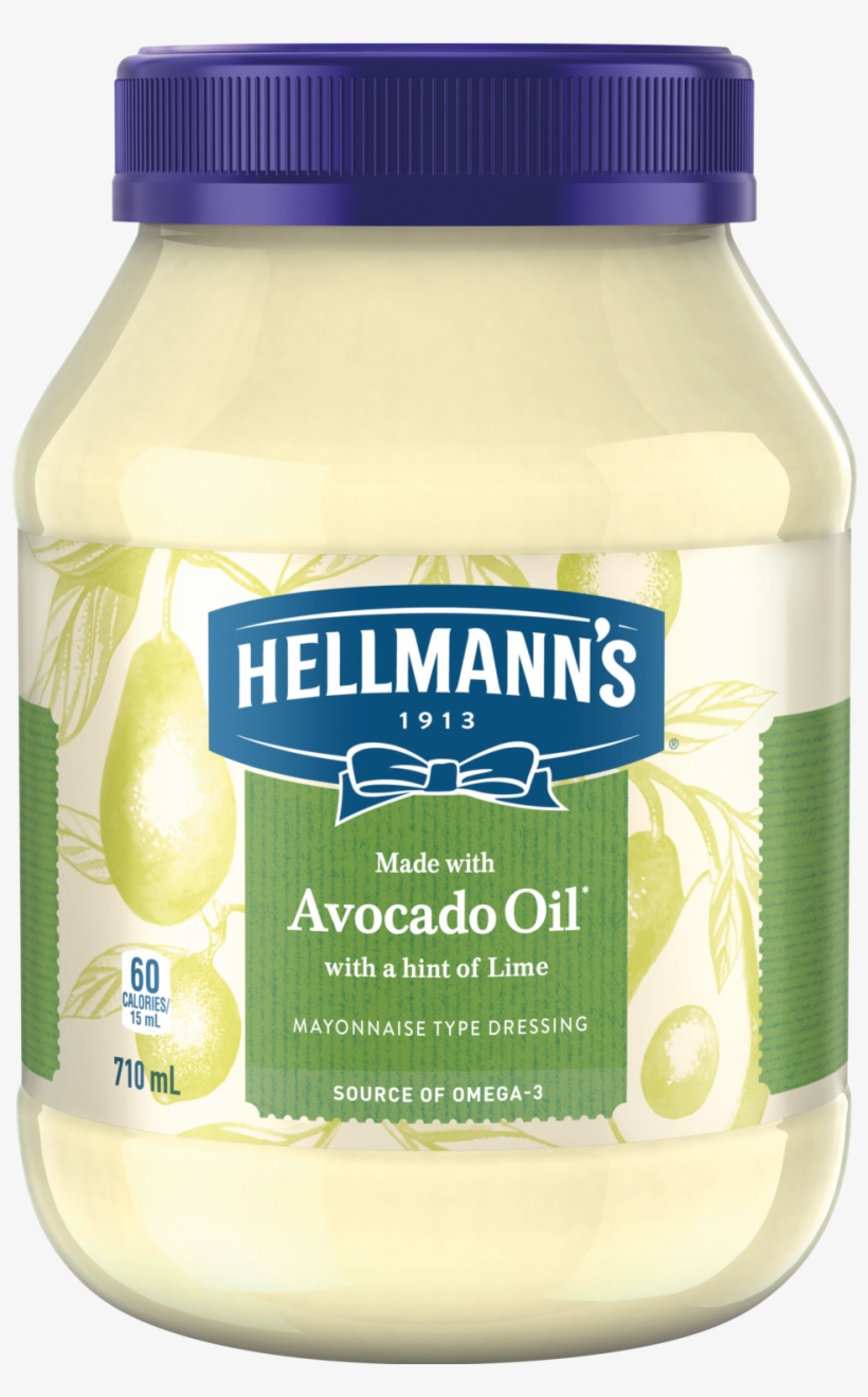 Hellman's Avocado Oil Mayo, transparent png download