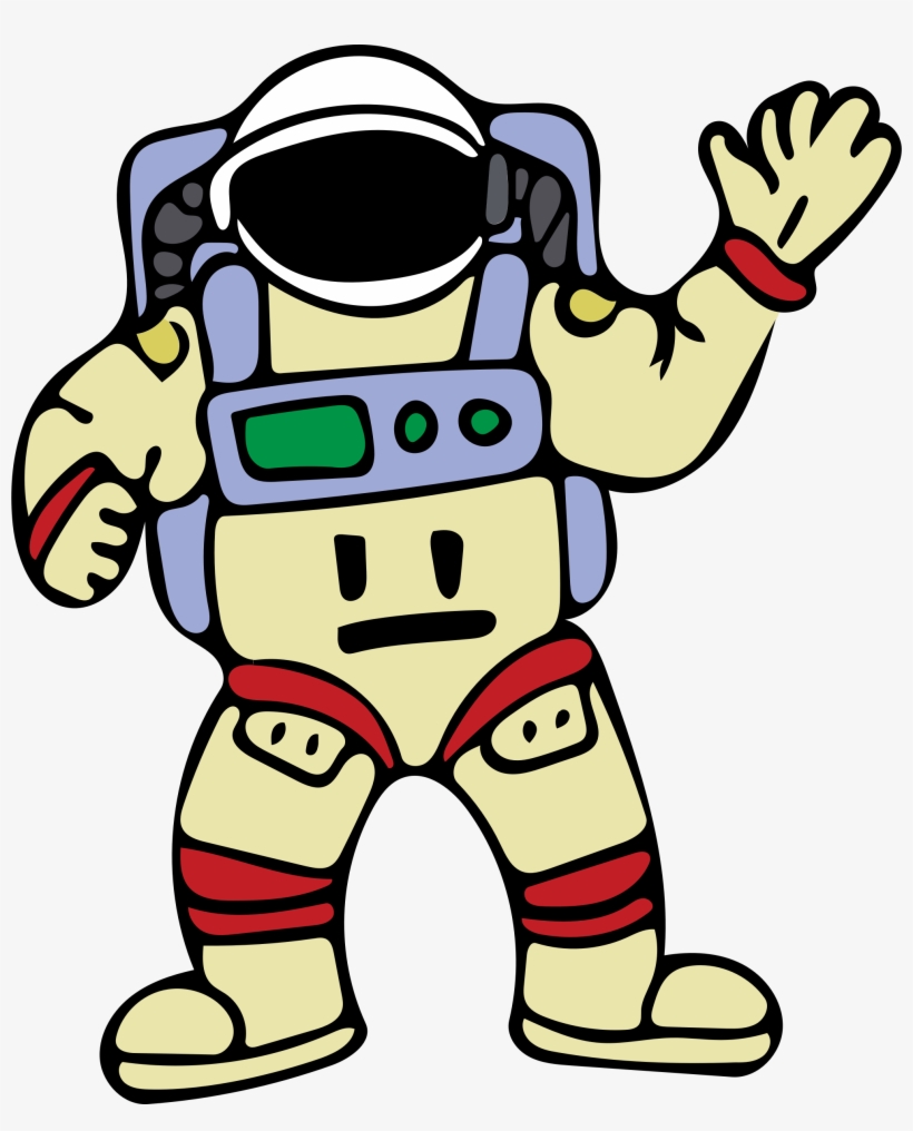 Big Image - Astronaut Clip Art, transparent png download