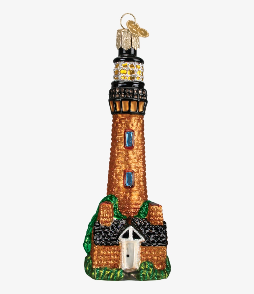 Old World Christmas Currituck Lighthouse Ornament, transparent png download