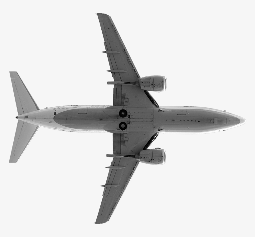 About Aery Aviation - Plane From Bottom Png, transparent png download