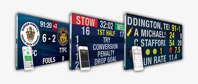 Quickscore Smart Scoreboards - Scoreboard, transparent png download